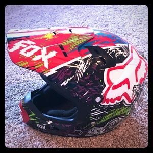 Fox | Other | Fox V Pilot Jr Youth Racing Helmet | Poshmark